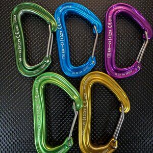CAMP USA Nano 22 Carabiner LOT OF 5 CARABINERS Excellent Condition!